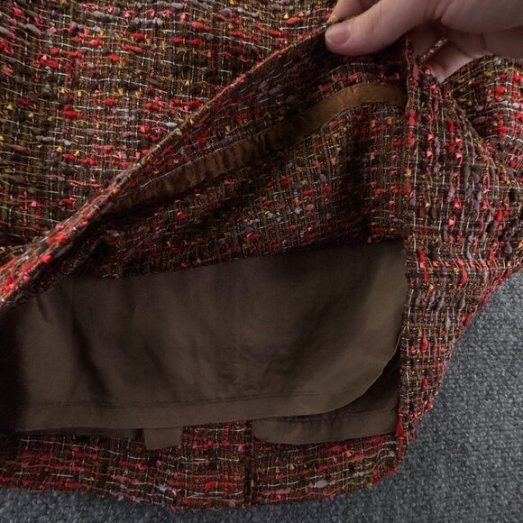 NWT J. Crew Women Pencil Skirt Size 6 Colorful $90 Zip Adult 3D Textured - Picture 10 of 14